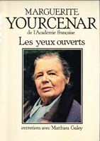 Couverture entretiens M. Galey / M. Yourcenar